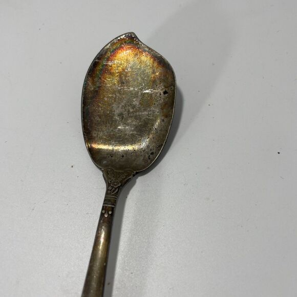 VTG Silverplate Community Plate (Oneida) King Cedric Pattern 1933 Jelly Spreader - Picture 2 of 7